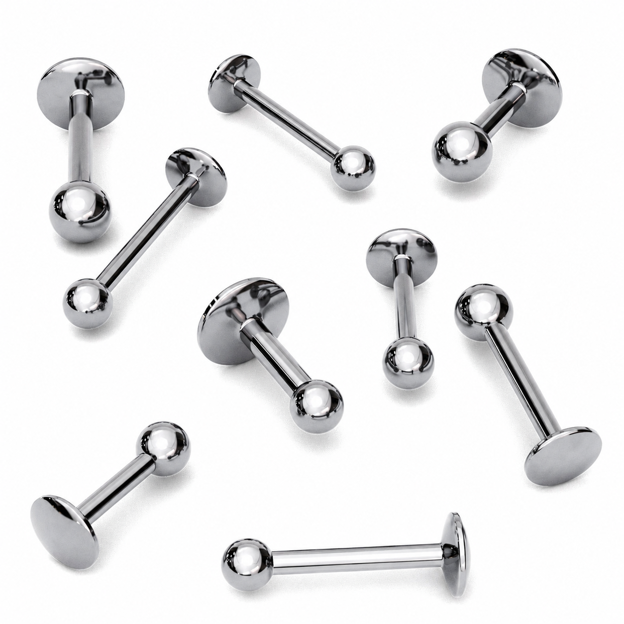 Piercings en titane de grade médical — 
matériau non magnétique pour IRM