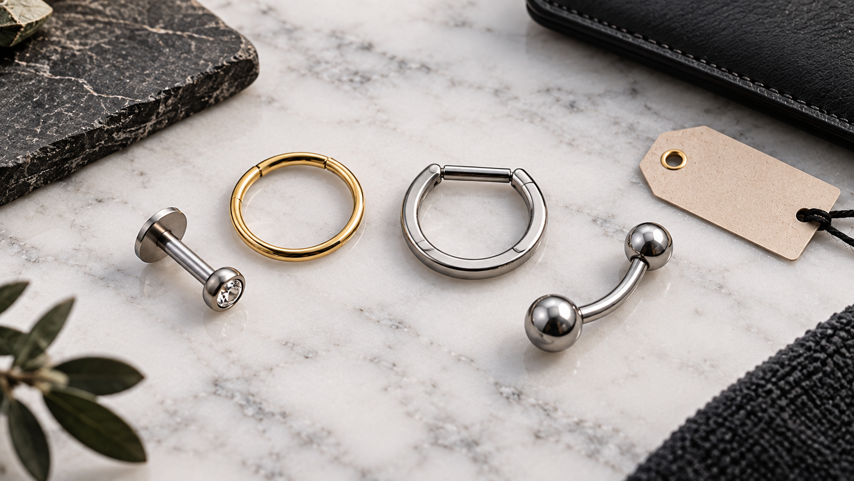 Sélection de bijoux de piercing — guide des prix par type et par zone en France — Piercing Addict